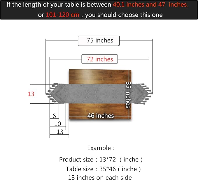 Extra Luxury Velvet Khaki Table Runner 72 Inches Long - Image 9