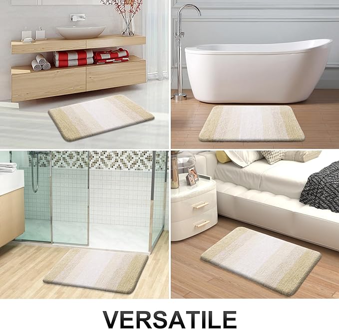 OLANLY Bathroom Runner Rugs Mat 47x20, Extra Soft Absorbent Microfiber Bath Rugs - Image 6