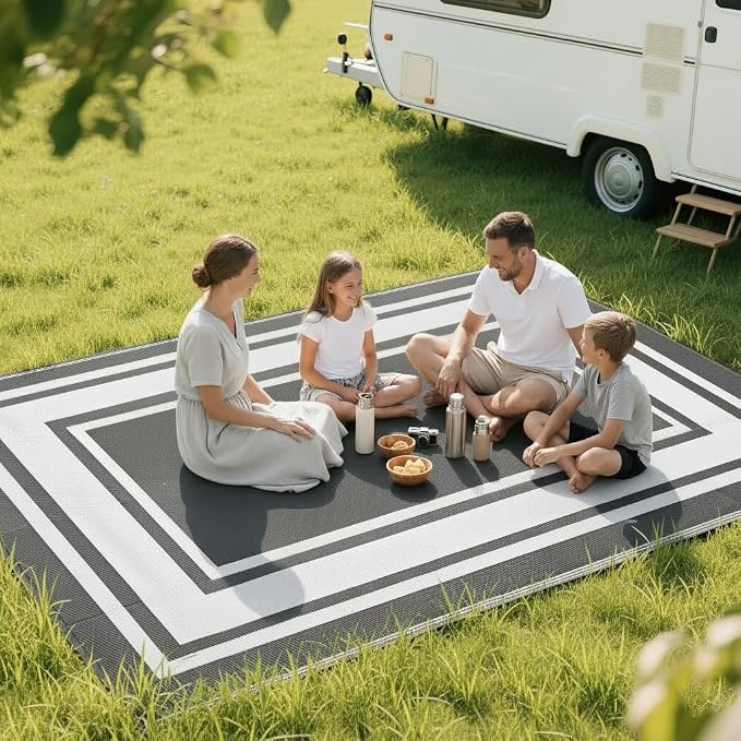 RURALITY Outdoor Rugs 8x10 Waterproof - Image 7