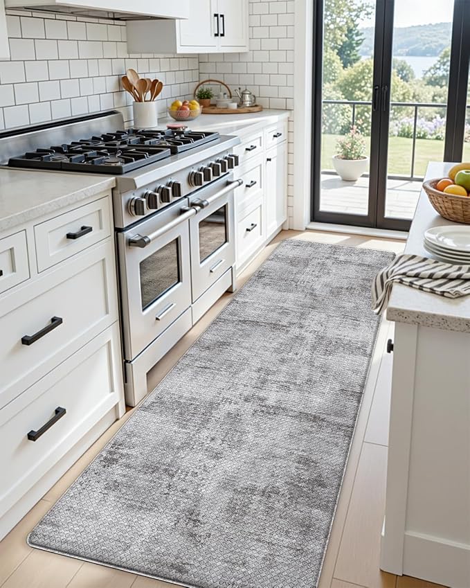 DEXI Kitchen Mats Cushioned Anti Fatigue, 23x86 Floor Padded Runner Rug Non Slip - Image 9