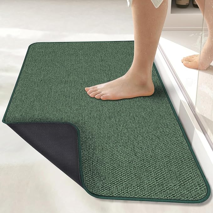 Bosap Bath Mat, Ultra Thin Bathroom Runner Rugs, Large Bath Mats - Image 7