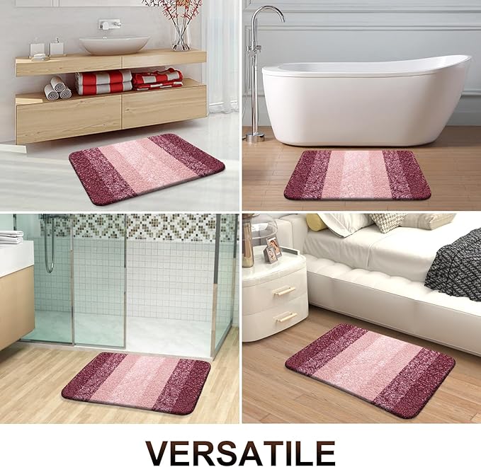 OLANLY Bathroom Runner Rugs Mat 59x24, Extra Soft Absorbent Microfiber Bath Rugs - Image 6