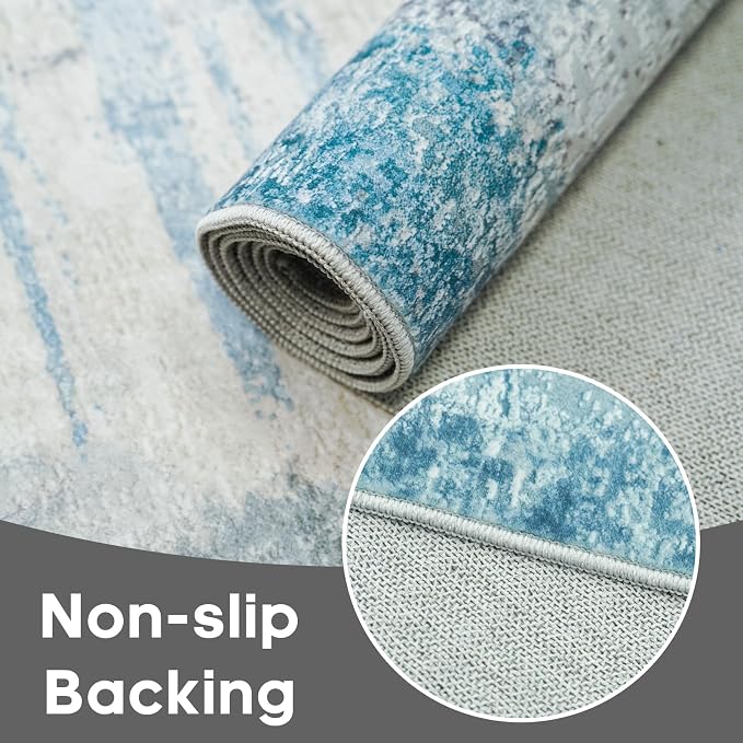 3x10 Extra Long Runner Rug Non-Slip Washable - Image 8
