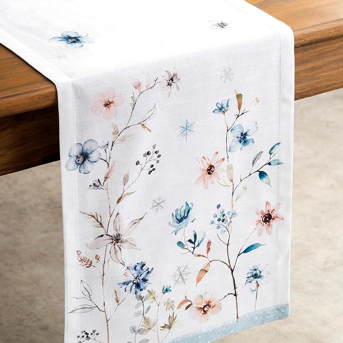 Maison d' Hermine Table Runner 100% Cotton 14.50" x 36" | Table Runners 36 - Image 9