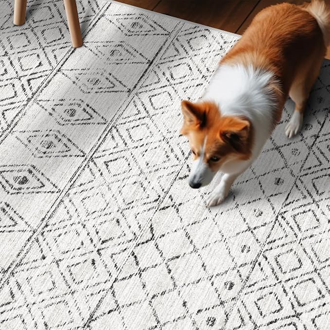 Hallway Runner Rug 2x10: Washable Non-Slip Moroccan Carpet - Image 7