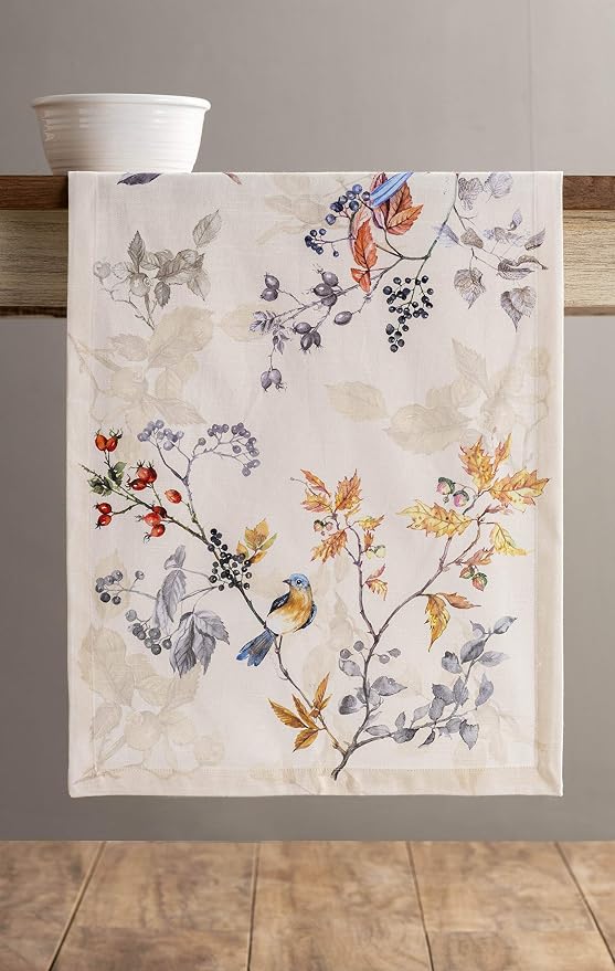 Maison d' Hermine Table Runner 100% Cotton 14.50" x 90" | Table Runners 90 - Image 9