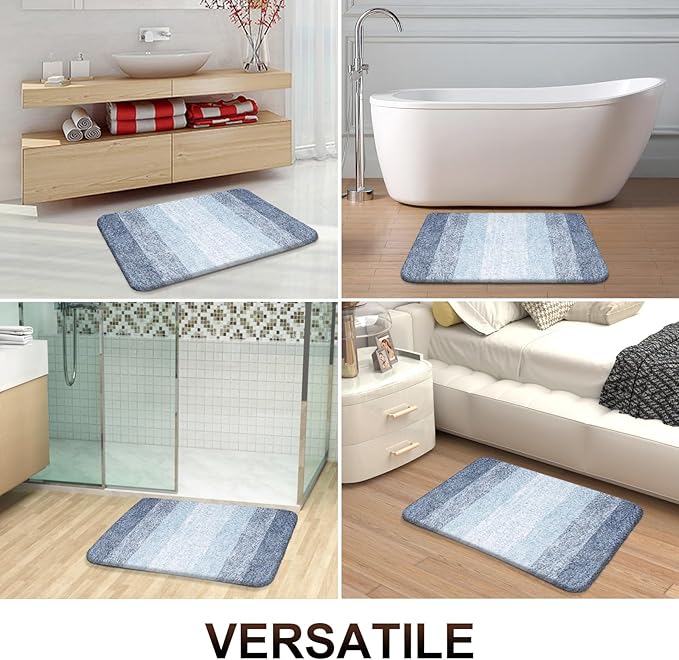 OLANLY Bathroom Runner Rugs Mat 59x20, Extra Soft Absorbent Microfiber Bath Rugs - Image 6
