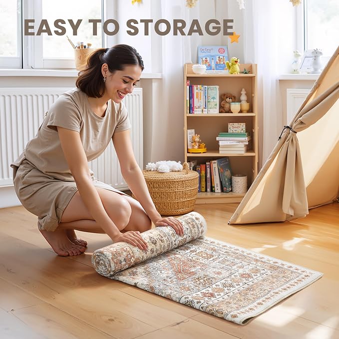 zesthome 3x14 Washable Runner Rug - Image 9