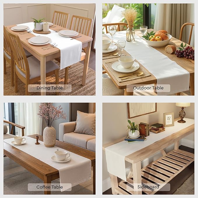 Encasa XO Table Runner, Embossed Velvet, Elegant 13"x72" | Navy Blue, 175 GSM - Image 7