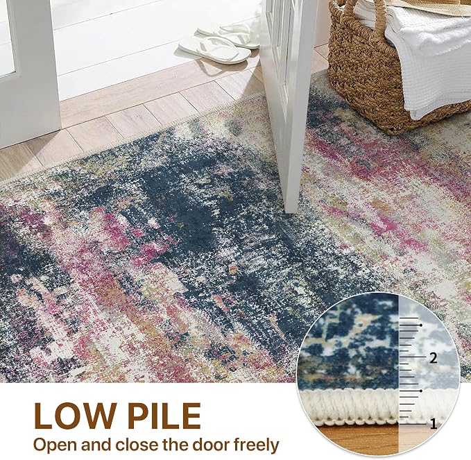BEIMO Area Rugs 5x7 for Living Room Bedroom, Modern Abstract Machine Washable - Image 9