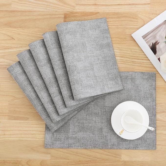 Homaxy PU Faux Leather Placemats - Image 9