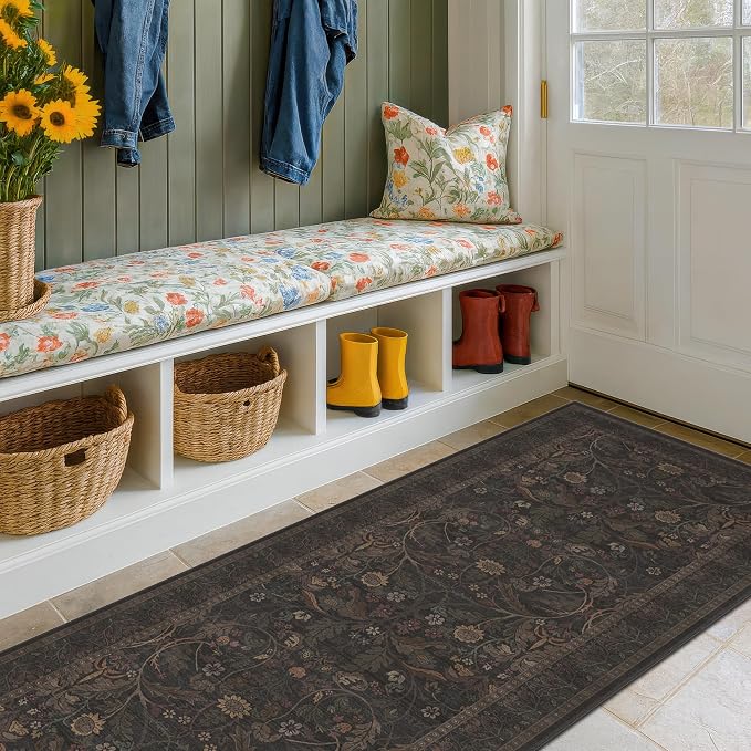 Washable Hallway Runner Rug 2'6"x8' - Image 8