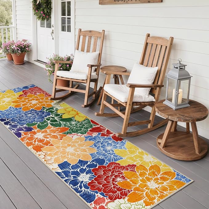 GENIMO 2.5’x8’ Indoor Outdoor Runner Rug - Image 8