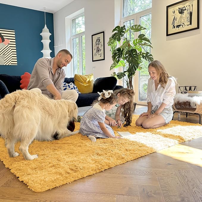 OLANLY 9x12 Machine Washable Large Area Rugs - Image 7