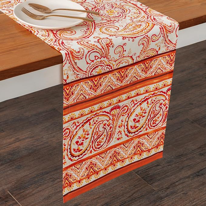 Maison d' Hermine Table Runner 100% Cotton 14.50" x 48" | Table Runners 48 - Image 9