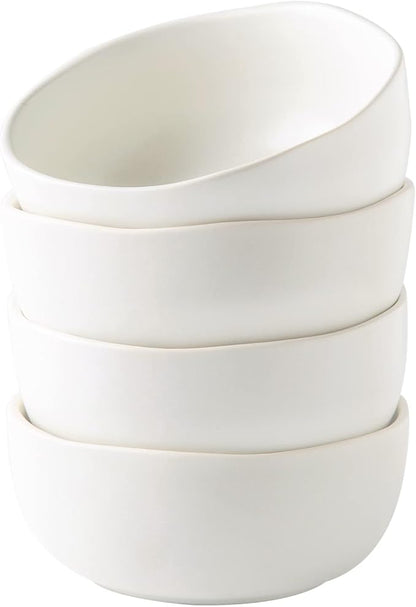 AmorArc Stoneware Cereal Bowls for Kitchen, 28oz Large Ceramic Soup Bowls Set by AmorArc