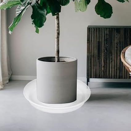 6 Pack of 12 inch Plant Saucer Clear, Heavy Duty Plastic Plant Saucer 12 inch - Image 4
