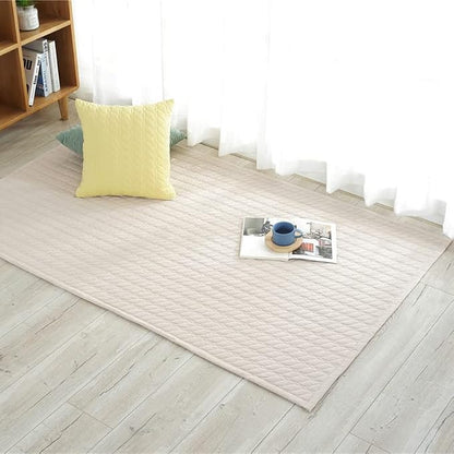 Thick Cotton Yoga Mat 100% Organic Natural Yoga Rug Fitness Rug - Image 2