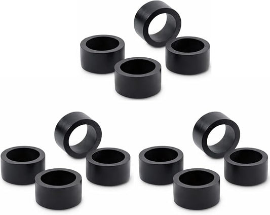 Handmade Black Plan Wooden Napkin Ring Made by Artisan Beautifully Crafted and by Shafa+impex