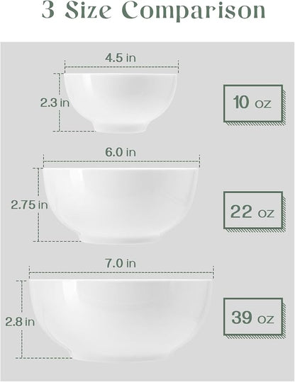 DOWAN 39 OZ Soup Bowls Set of 4 - Image 7