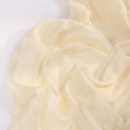 DeZerlor Beige Cheesecloth Table Runners 10 Pack Summer Boho Runners | - Image 3