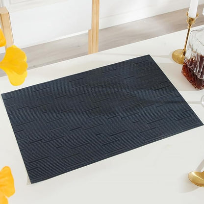 PIGCHCY Placemats Set of 8 Washable Durable Place Mats Vinyl Heat Resistant - Image 5