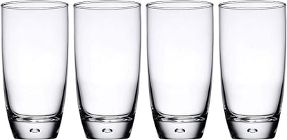 Glaver's Highball Glasses Set Of 4, 16 Oz. Drinking Glasses, Unique Water Glass - Image 9
