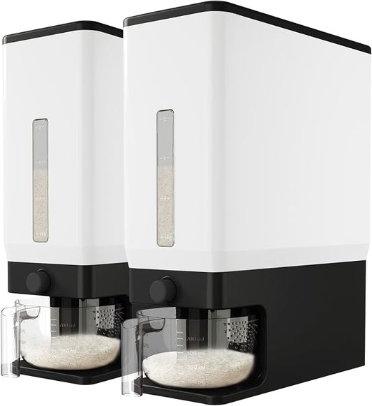 Lifewit Rice Dispenser 25 Lbs, Airtight Storage by Lifewit