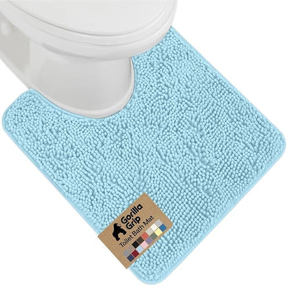 GORILLA GRIP Plush Absorbent Shaggy Chenille Bath Rug Mat by Unknown