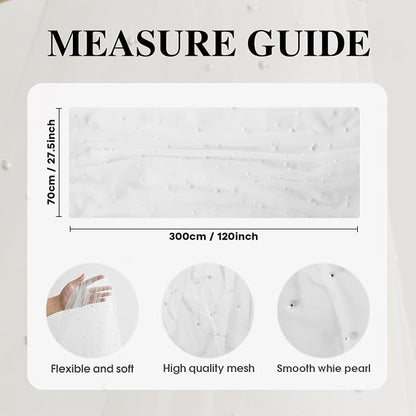Artoid Mode Pearl Gauze Table Runner 120 Inch 10FT, Seasonal Sheer Dining - Image 7