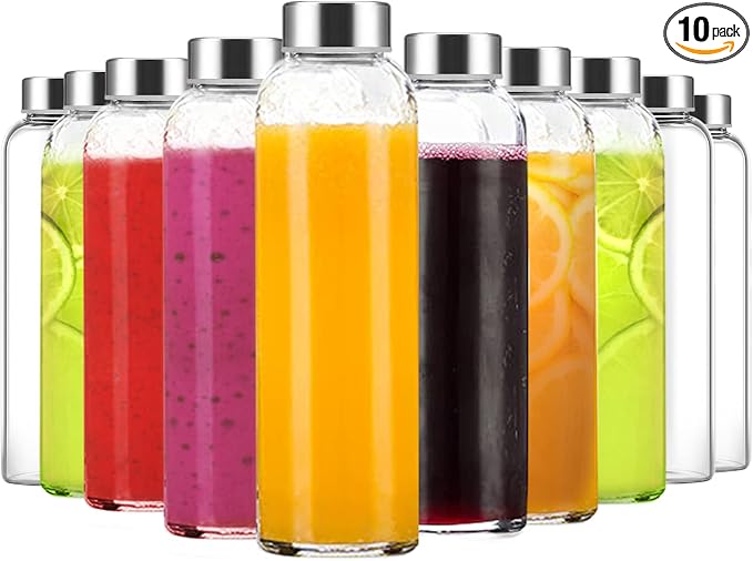 Luxfuel Clear Glass Bottles by Luxfuel