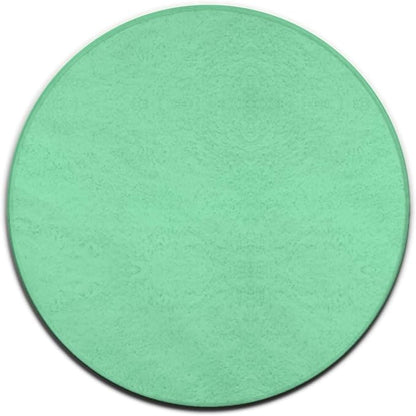 Home Decor Non Slip Kitchen Office Circle Rug, Machine Washable Modern Round by Meaudiwes