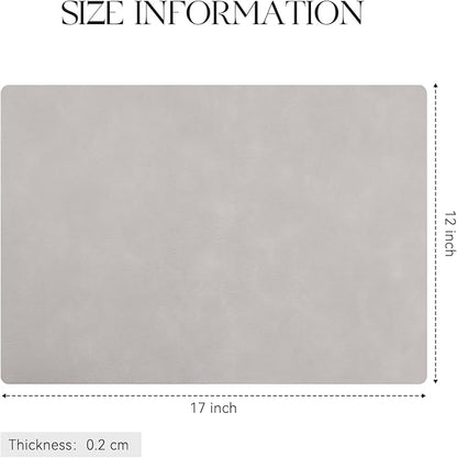 MOSAYT Vinyl Placemats Set of 12-12 X 17 Inch - Image 7