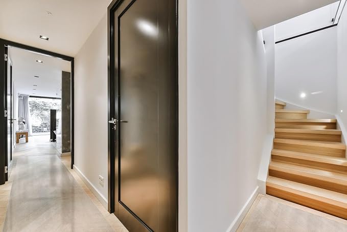 Clear Hard Floor Runner, USA Made, 40 x 40 Inch, 2mm Thick Clear Vinyl - Image 8