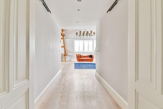 Clear Hard Floor Runner, USA Made, 40 x 40 Inch, 2mm Thick Clear Vinyl - Image 9