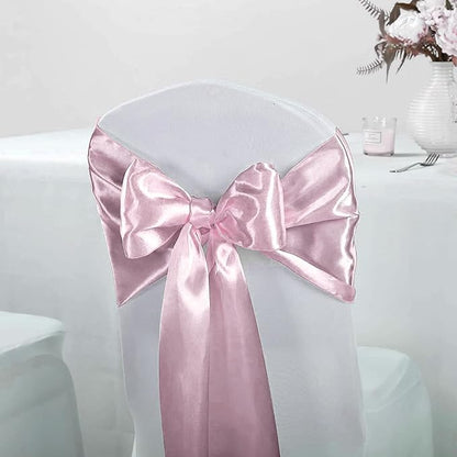 Pink Satin Table Runner, 12x108 Inches, 2 Pack | Silk and Smooth Fabric - Image 4