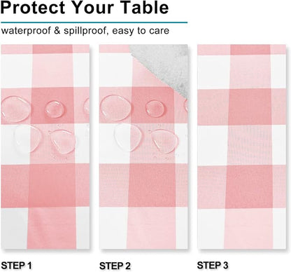 Checkered Tablecloth Rectangle - Image 3