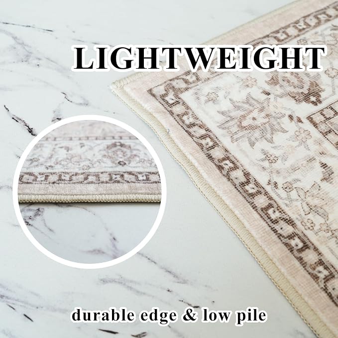Washable 2x3 Entryway Area Rug - Image 9
