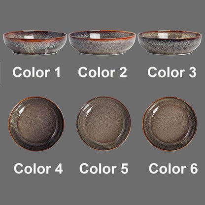 30oz Ceramic bowls set of 4-8" serving bowls - Image 3