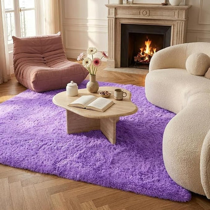 Mugorn 5x7 Rugs for Living Room, Large Fluffy Area Rugs for Bedroom, Soft - Image 8