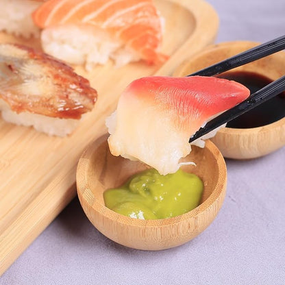 Dipping Bowls Set, Small Bamboo Pinch Bowls - Image 6