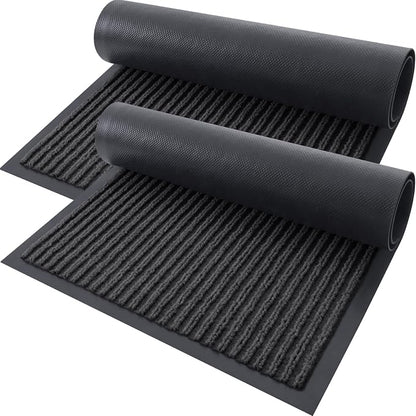 OLANLY Front Door Mat Indoor Outdoor Entrance, Waterproof Heavy Duty Doormat by OLANLY