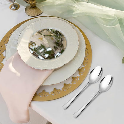 Windsor 120-Piece Set Stainless Steel Teaspoons, Tea Spoons | 5.9-Inch Food - Image 8