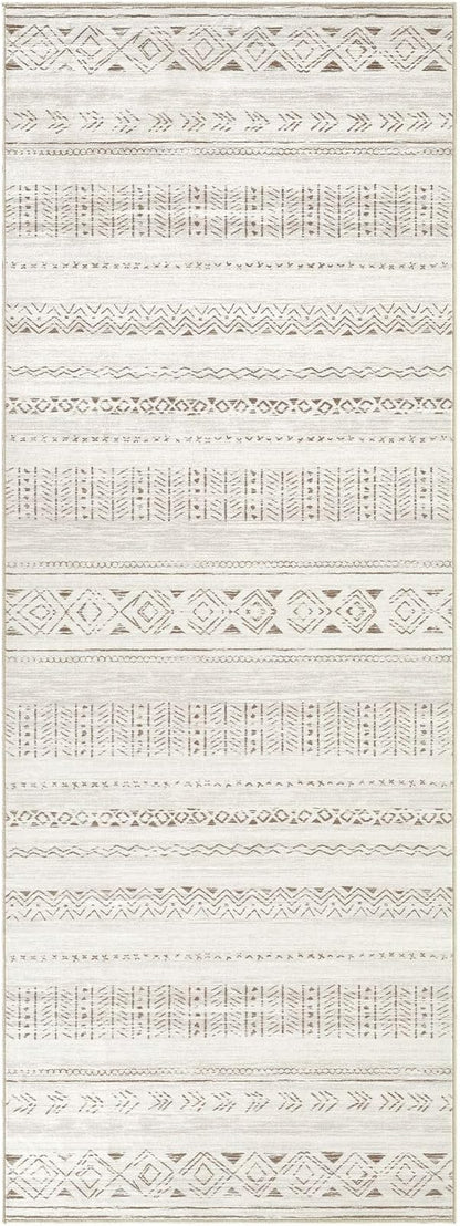 cotiled Hallway 3x12 Runner Rugs: Washable Boho Rugs - Image 10