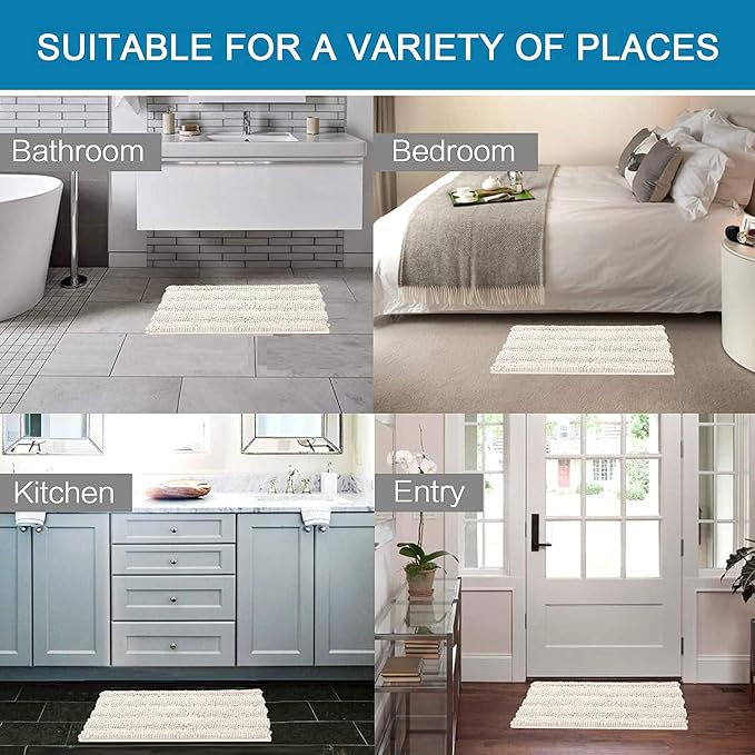 H.VERSAILTEX Bathroom Rugs Bath Rugs - Image 6