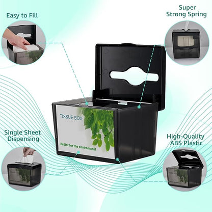 Commercial Napkin Dispenser, Durable Plastic, - Image 2