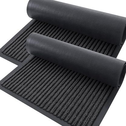 OLANLY Front Door Mat Indoor Outdoor Entrance, Waterproof Heavy Duty Doormat by OLANLY