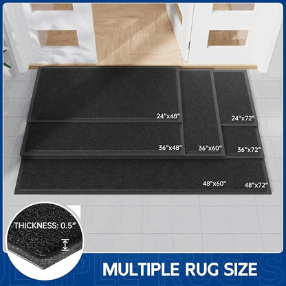 Sturdy Front Door Mat, Fade Resistant, Waterproof Low Profile Entry Mat - Image 2