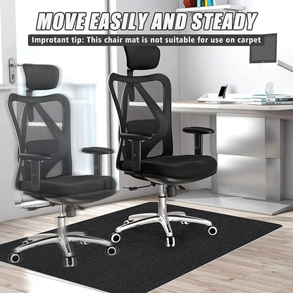 Sycoodeal Office Chair Mat for Hardwood Floor, Office Computer Gaming Chair Mat - Image 4