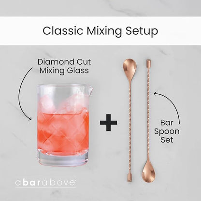 A Bar Above Cocktail Mixing Glass, Botanica Style Stirring Pitcher, 18 Oz - Image 5